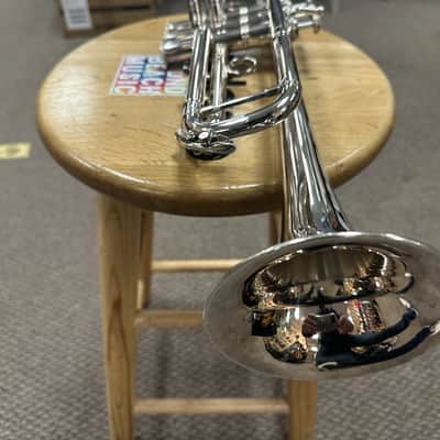 Allora ATR-580 Chicago Series Professional Silver Plated Bb Trumpet w/ Case image 7