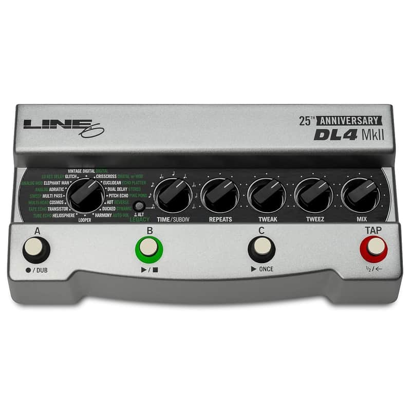 Open Box Line 6 DL4 MKII Limited Edition Silver 25th Anniversary Delay Guitar Pedal ♫ image 1