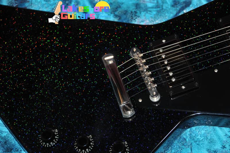 Gibson '58 Futura Custom Shop From Japan 2018 Black Prism Sparkle image 1