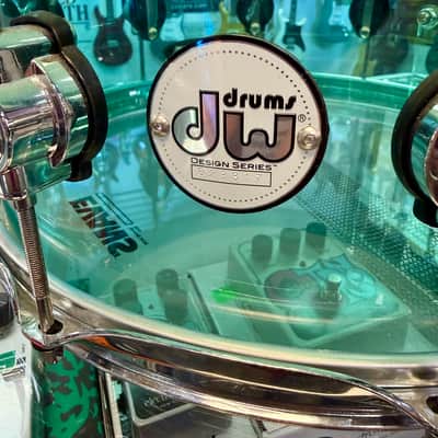 DW 14” Acrylic Coke Bottle Snare - Pre Owned image 4