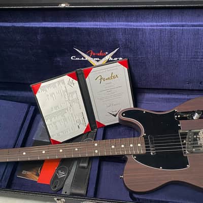NEW! Fender Custom Shop Masterbuilt Rosewood Telecaster - 1969 NOS - Todd Krause MBTK - Tele RARE! Authorized Dealer - Only 8.35 lbs - G07478 image 14