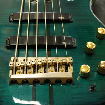Yamaha TRB-6P Translucent Green 1990's Japan image 6