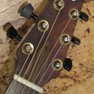 2012 K M Clark Custom A Wedge Cutaway Acoustic COCOBOLO Kevin Michael image 11