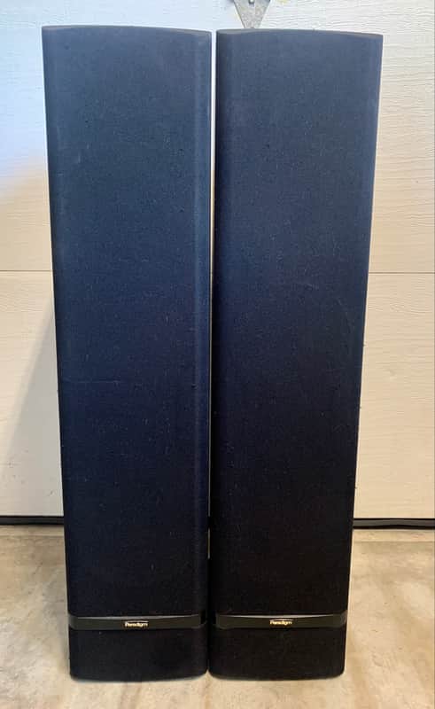 Paradigm Phantom v. 2 Tower Speakers Black image 1