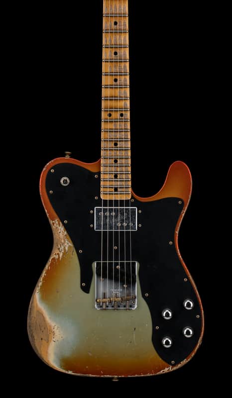 Fender Custom Shop Limited Edition Telecaster Custom Super Heavy Relic - Twilight Sky #00403 image 1