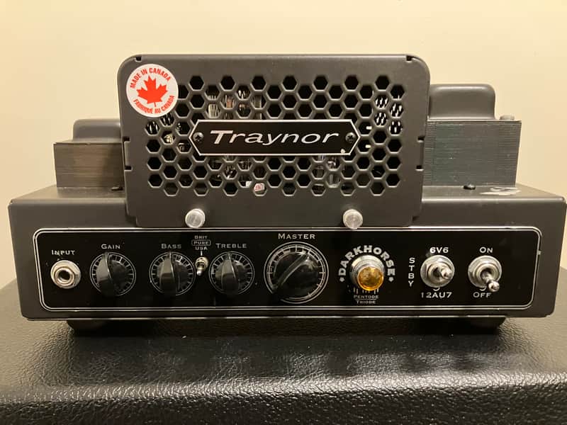 Traynor DH15H DarkHorse 15-Watt All-Tube Guitar Amp Head 2010s - Black image 1