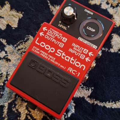 Boss RC-1 Loop Station 2014 - Present - Red image 1