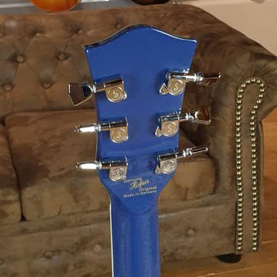 Hofner Leader Professional H4800-P-DB-0 Blue Sparkle + incl. Hofner-Case + NEW with invoice image 6