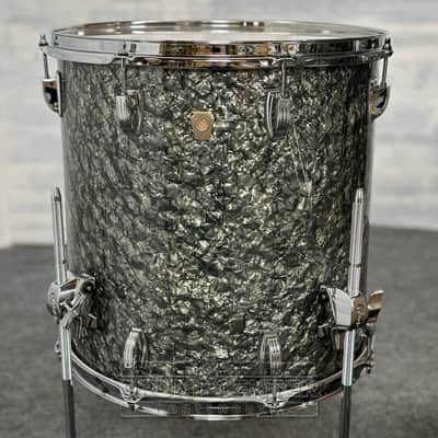 Ludwig Classic Maple 4pc Mod Drum Set Limited Edition Black Pearl image 3