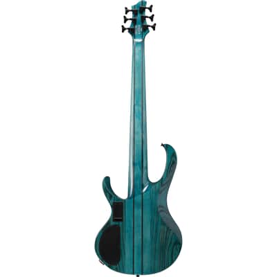 Ibanez BTB946 Standard 6-String Electric Bass - Cosmic Blue image 3