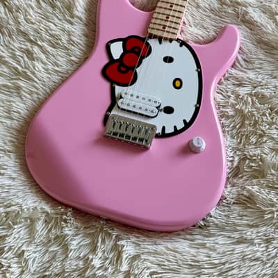 2024 Squier Hello Kitty Reissue Stratocaster Electric Guitar image 5