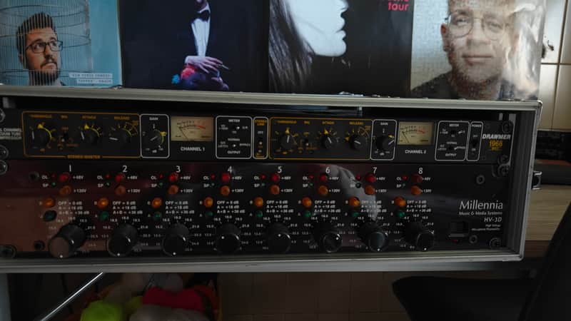 Millennia Media HV-3D 8-Channel Mic Preamp 2010s - Black image 1