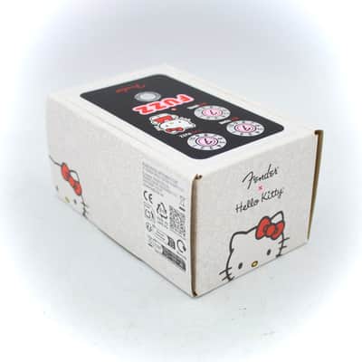 Fender Hello Kitty Fuzz Black With Original Box Guitar Effect Pedal image 11