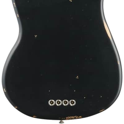Fender JMJ Road Worn Mustang Electric Bass (with Gig Bag), Black image 5