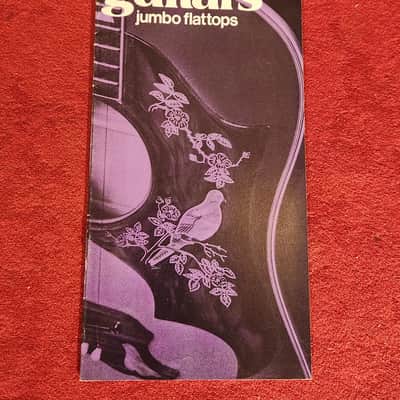 1970 Gibson Jumbo Flattops Catalog image 1