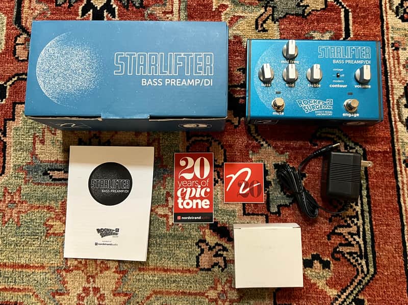 Nordstrand Audio Starlifter Bass Preamp / DI 2023 - Blue | Reverb