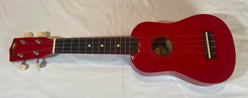 Diamond Head DU-102 Soprano Ukulele 2010s - Red image 1