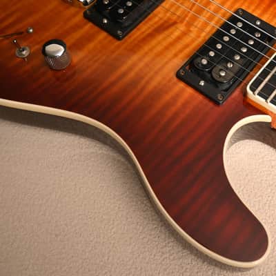 G&L ASAT Deluxe Semihollow with Birdseye Maple Neck - Tobacco Sunburst (2000) image 6