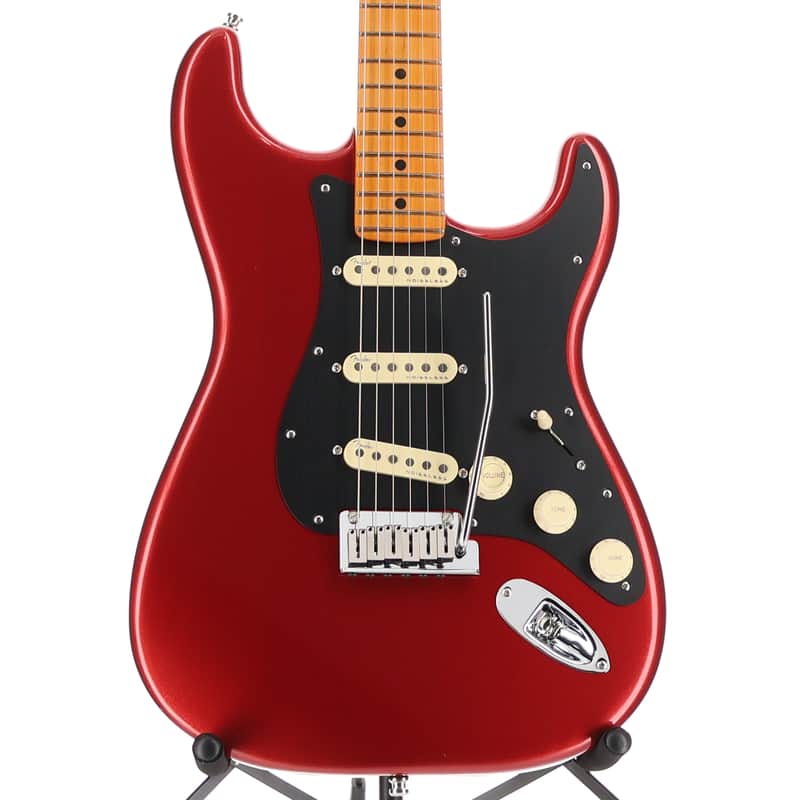 Fender American Ultra II Stratocaster, Maple Fingerboard, Sinister Red (Q7) (26906) image 1