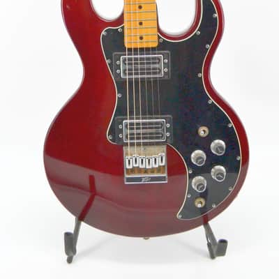Peavey T-60 with Maple Fretboard 1978 - 1988 - Wine Red OHSC image 2