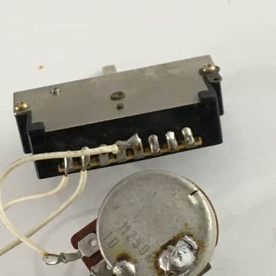 1991 Complete Vintage Fender Japan Strat Wiring Harness Pots MIJ Relic YM50 Switch 62 image 7