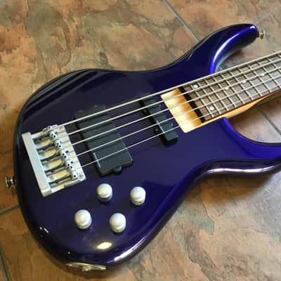Jackson CP5 5 String Electric Bass Guitar Made in Japan Duncan Pickups Rare image 2
