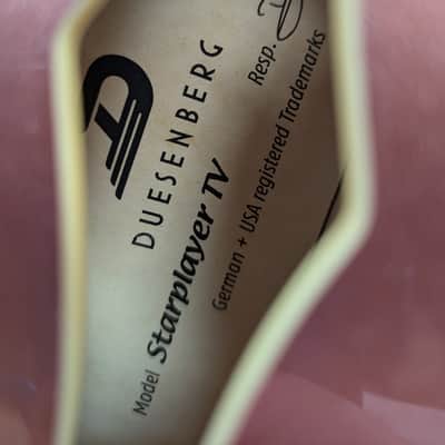 Duesenberg Starplayer TV 2025 - Catalina Sunset Rose image 4