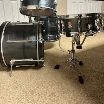 Premier Vintage Drum Set with Matching Snare 1960’s - Gray Shimmer image 4