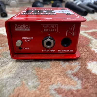 Radial JDX Reactor Amplifier Direct Box 2010s - Red image 2