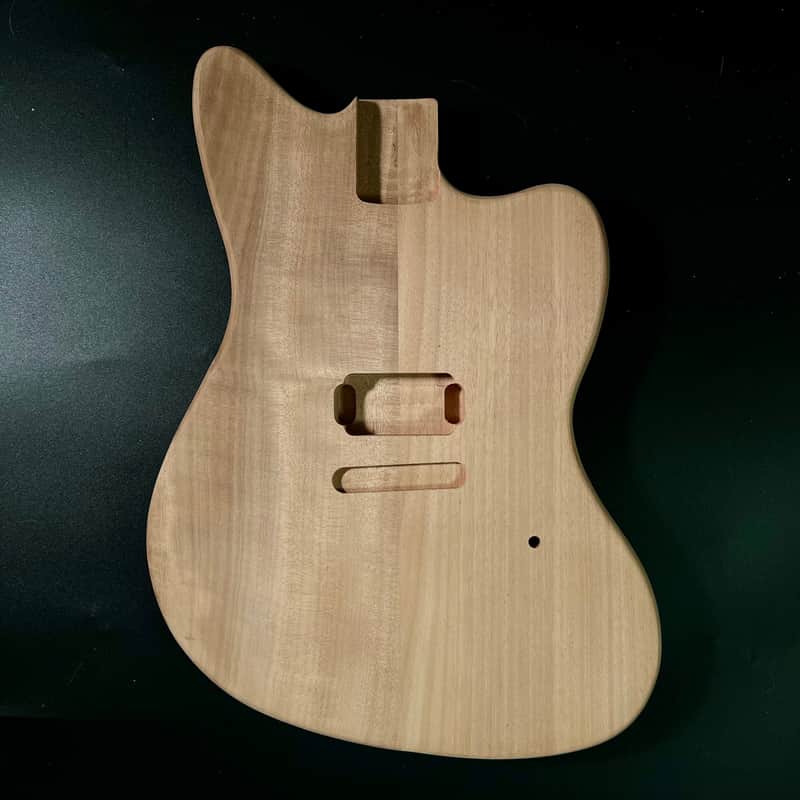 Tone Bakery Jazzbird M Mahogany Single Humbucker Jazzmaster Body - Unfinished image 1