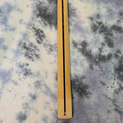 2003 Fender Squire Standard Series Jazz Bass Guitar Neck Modded Fretless Broken Truss Rod Luthier Parts image 8