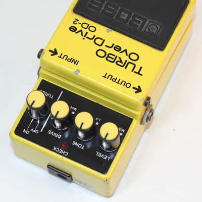 Original Boss OD-2 Turbo OverDrive (Japan Black Label) 1986 image 2