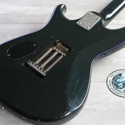 1982 Aria Pro II Japan RS INAZUMA-V (Black/Red) image 8