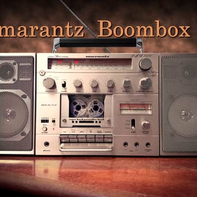 MARANTZ BOOMBOX 🌈MINT & RaRe🌈 Vintage Stereo Cassette Recorder image 2