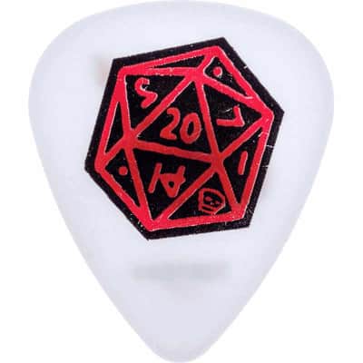 DUNLOP BL50R10 Frank Kozik - Dirty Donny II, sachet de 36, Icosahedron, white 1.00 mm image 1