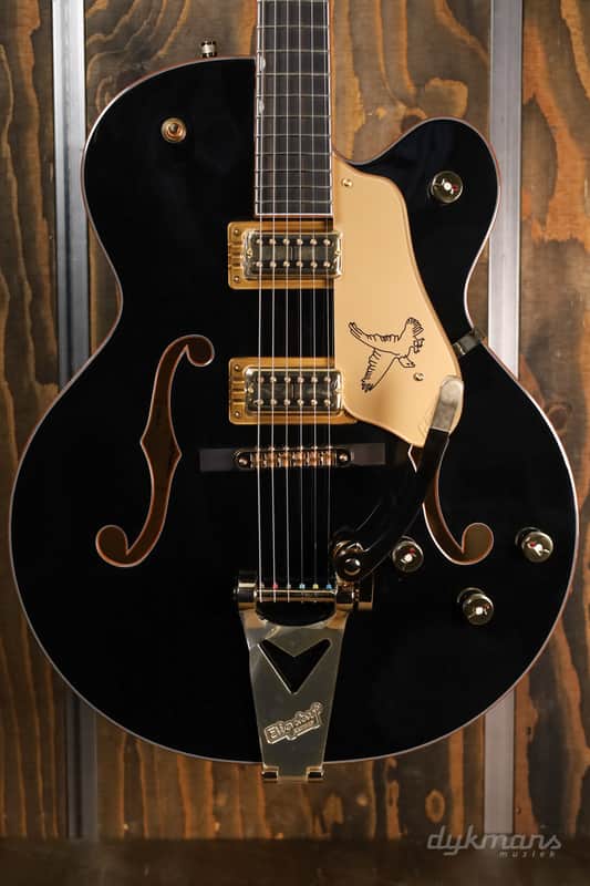 Gretsch Synchromatic Falcon Hollow Body Single-Cut with Bigsby Black Bild 1