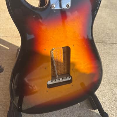 Squier Bullet S-3T 1983 - 1984 - Brown Sunburst image 6