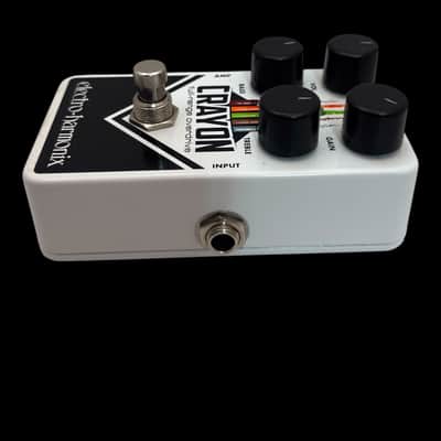 Electro-Harmonix Crayon 69 Full-Range Overdrive 2015 - Present - White with Vertical Crayons X7553 image 2