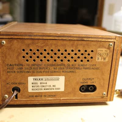 Restored Telex-Phonola B9144A 8 track player image 8