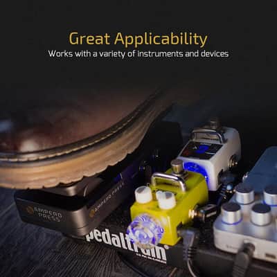 Hotone Passive Volume Expression Footswitch 2 in 1 EXP Guitar Effects Pedal (Ampero II Press) image 9