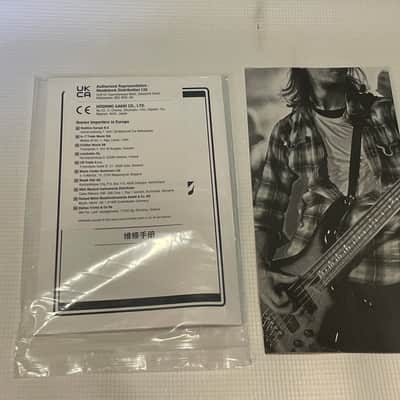 2020's Ibanez Electric Guitars Factory Owners Manual & Paperwork image 4