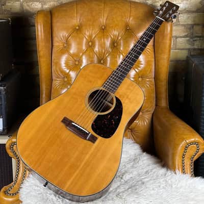 1966 Martin D18 Natural Vintage Spruce / Mahogany Acoustic Guitar W/ Case! Absolute Canon!! image 1