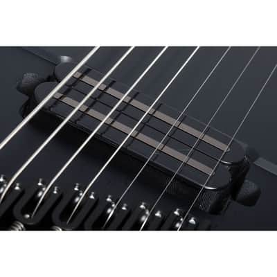 Schecter PT-7 Multiscale Black Ops, Satin Black Open Pore - Electric Guitar image 10