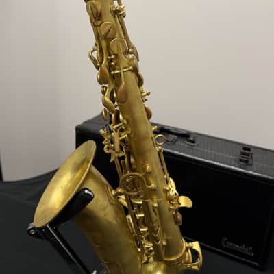 Cannonball A4 Big Bell Stone Series Alto Saxophone - Gold image 9