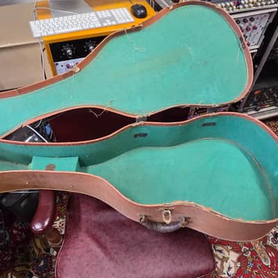 Geib Economo Acoustic Guitar Case 1940s 1950s 1960s image 2
