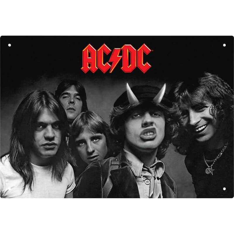 Hal Leonard AC/DC Highway to Hell Tin Sign image 1