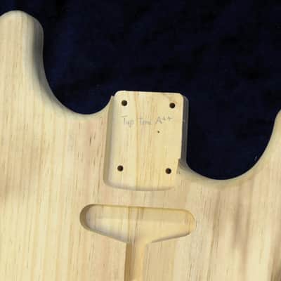 Aged Barnwood Pine Strat Style body - 2lbs12oz #3685 *IMPORT CHARGES INCLUDED image 3