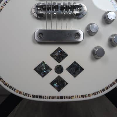 Zemaitis A24SU 2020s - White Pearl Diamond image 8