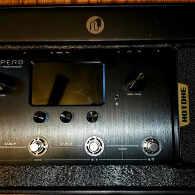 Hotone MP-100 Ampero Amp Modeler / Effects Processor 2020 -2021 - Black image 1