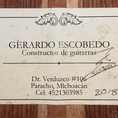 Gerardo Escobedo 2018 - absolutely stunning classical guitar - lightweight, lively and explosive - check video! image 13